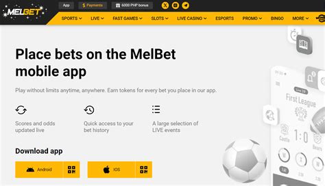 Melbet Philippines — application for Android and IOS..